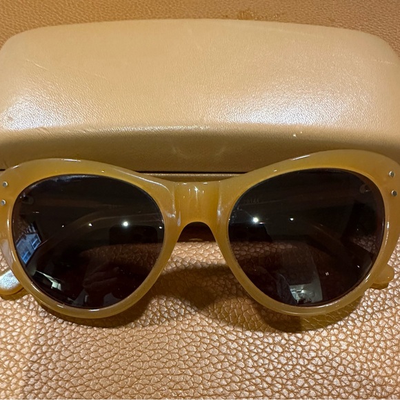Selima optic sun for J.Crew collab sunglasses in beige - Picture 1 of 6